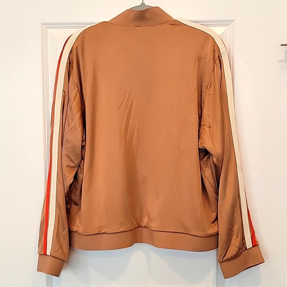 Victoria's Secret Track Star Full Zip Jacket Brown XL NWT - Picture 10 of 10